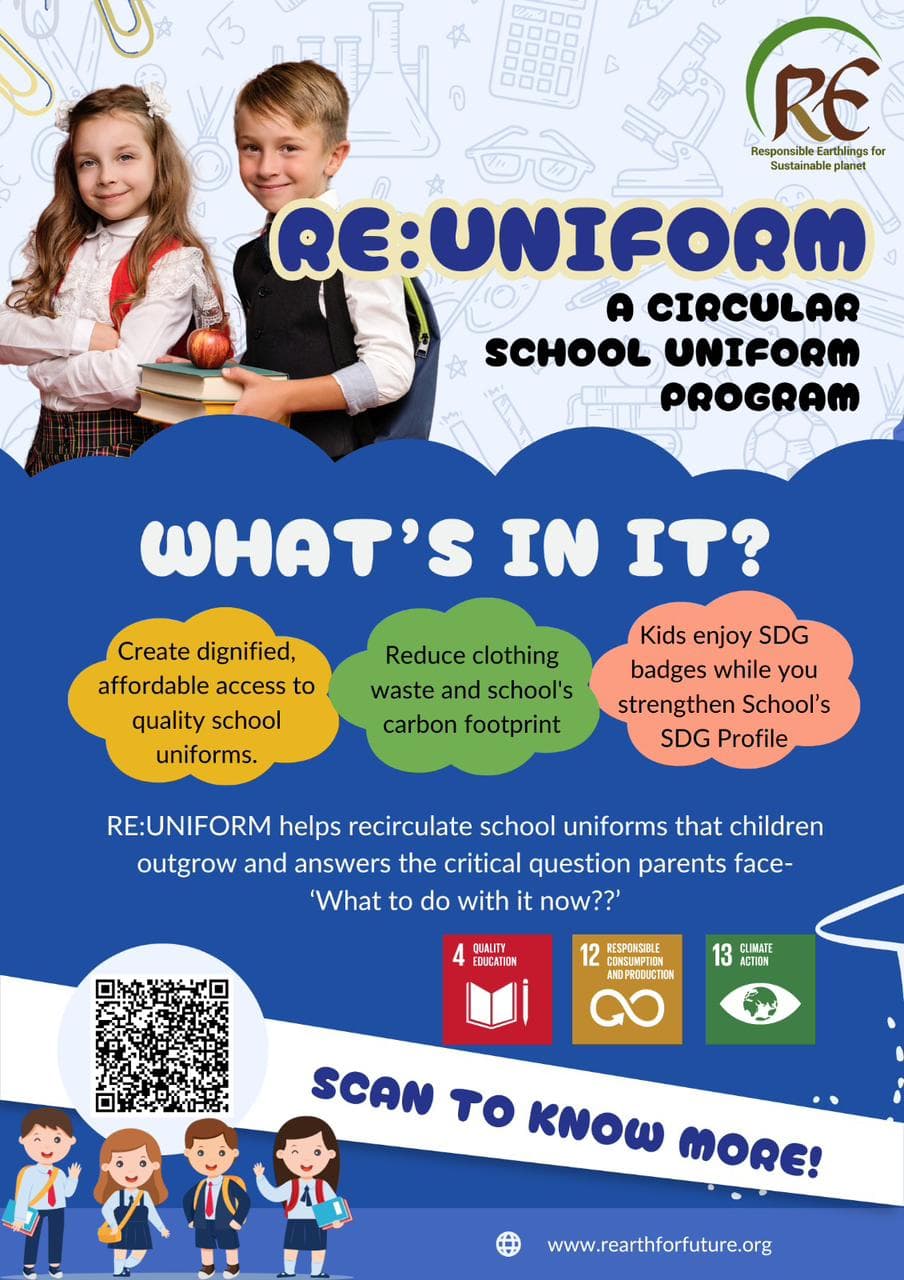 RE:UNIFORM — A Circular School Uniform Program poster